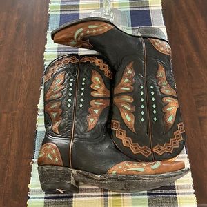 Old Gringo Monarca boots Black and Brown